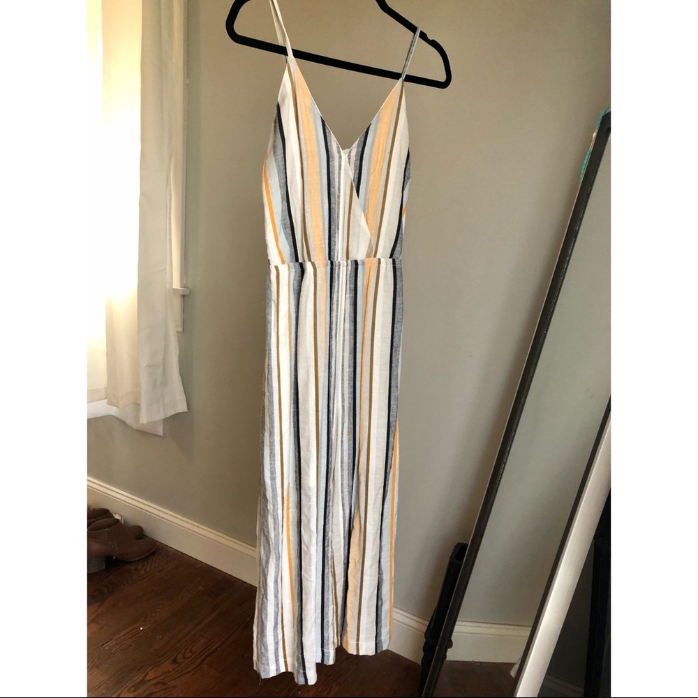Striped Jumpsuit
